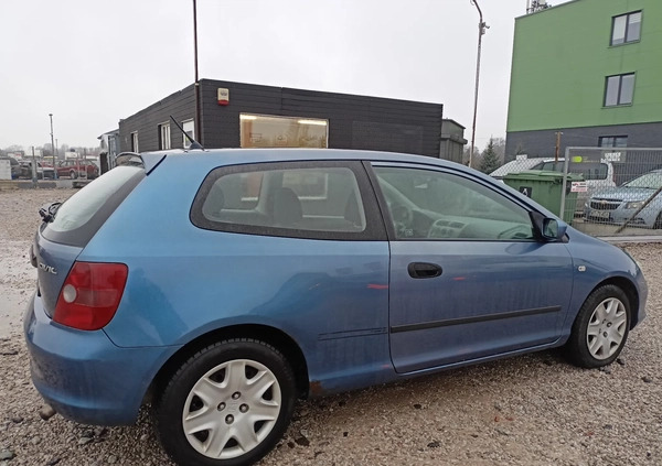 Honda Civic cena 4500 przebieg: 224000, rok produkcji 2003 z Warszawa małe 79